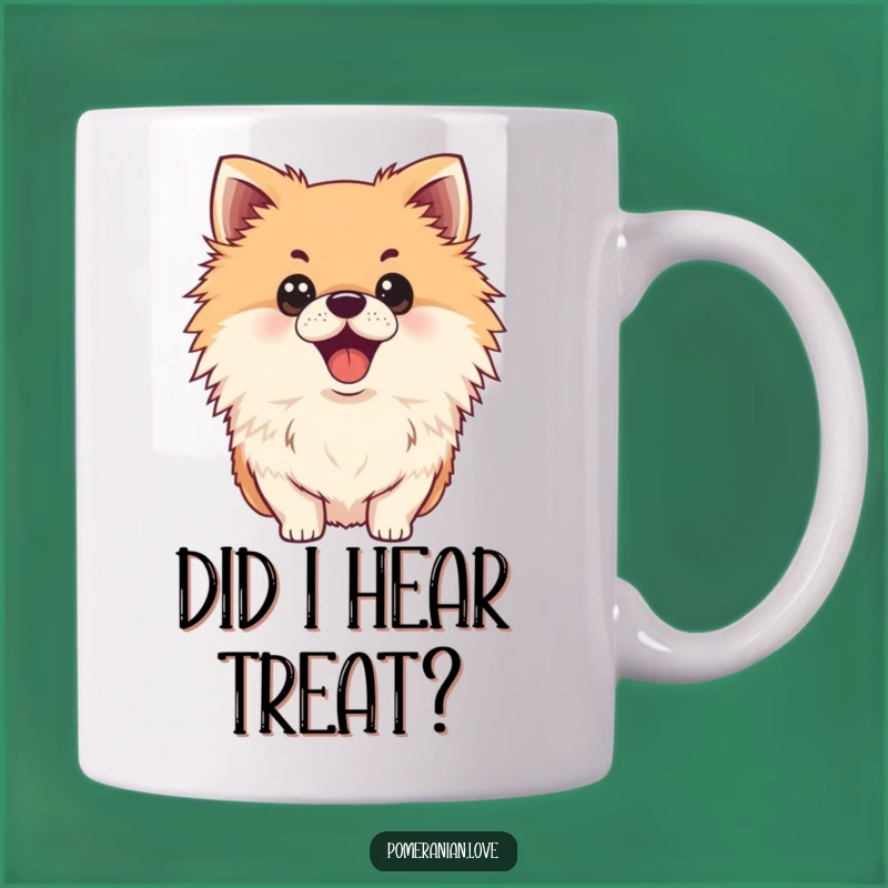 Funny Surprised Pomeranian Mug - A Hilarious Gift for Dog Lovers