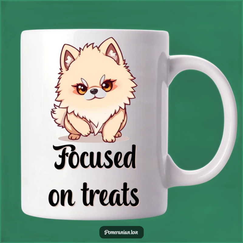 Funny Pomeranian Pounce Mug - Fierce Friend's Funny Gift!