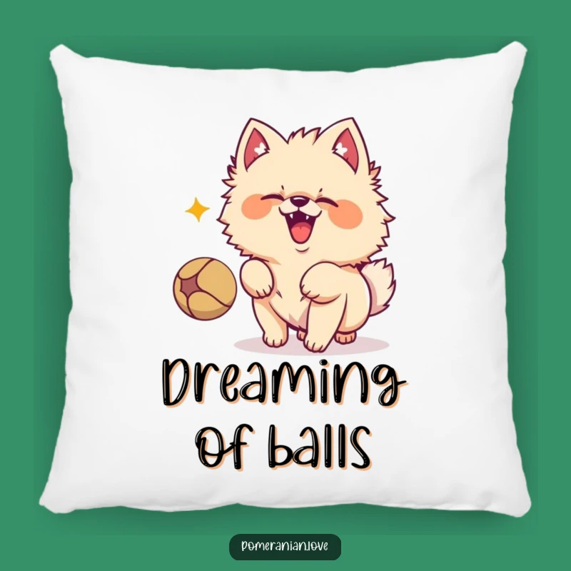Funny Pomeranian Barking Pillow - Cozy Comfort for Dog Lovers!