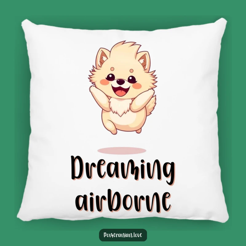 Funny Pomeranian Pillow: Fluffy Mane Jumper, Cozy Cuddle Gift