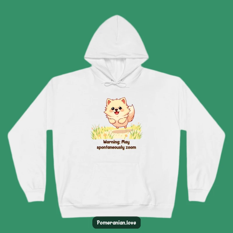 Cozy Funny Pomeranian Energy Hoodie: Warmth and Laughter for Dog Lovers!