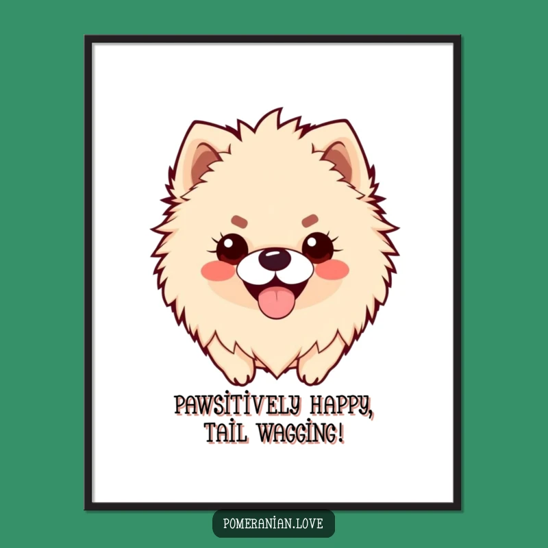 Funny Free Printable Pomeranian Wall Art Downloadable Art Dog