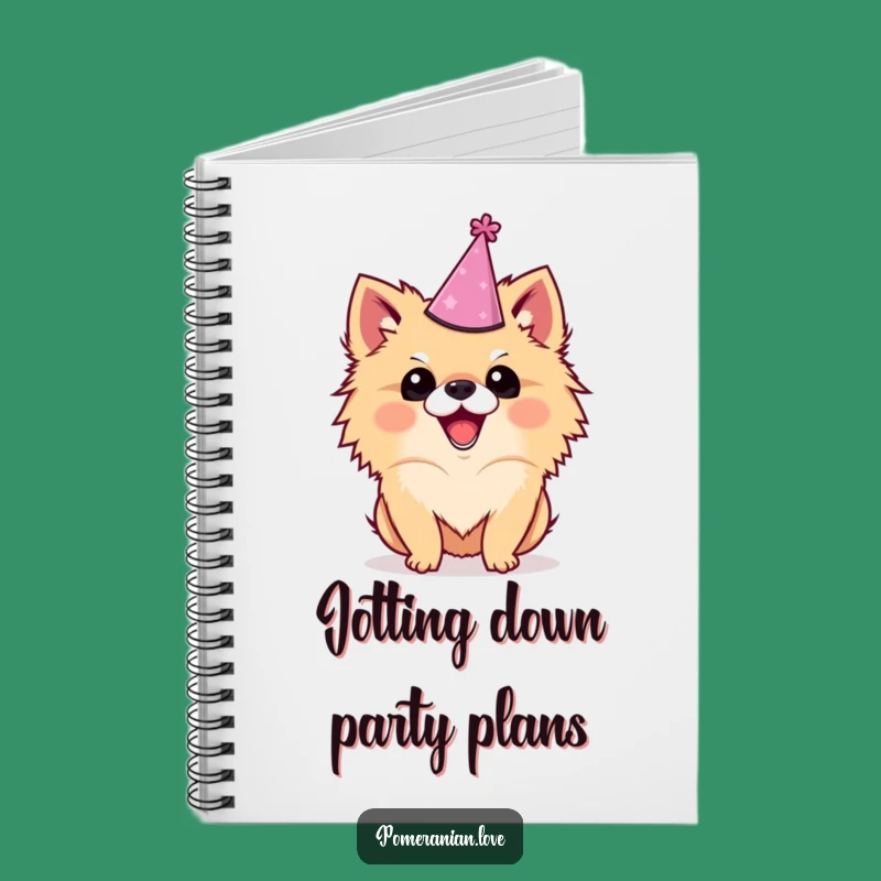 Funny Pomeranian Party Notebook: Jot Down Your Wild Ideas!