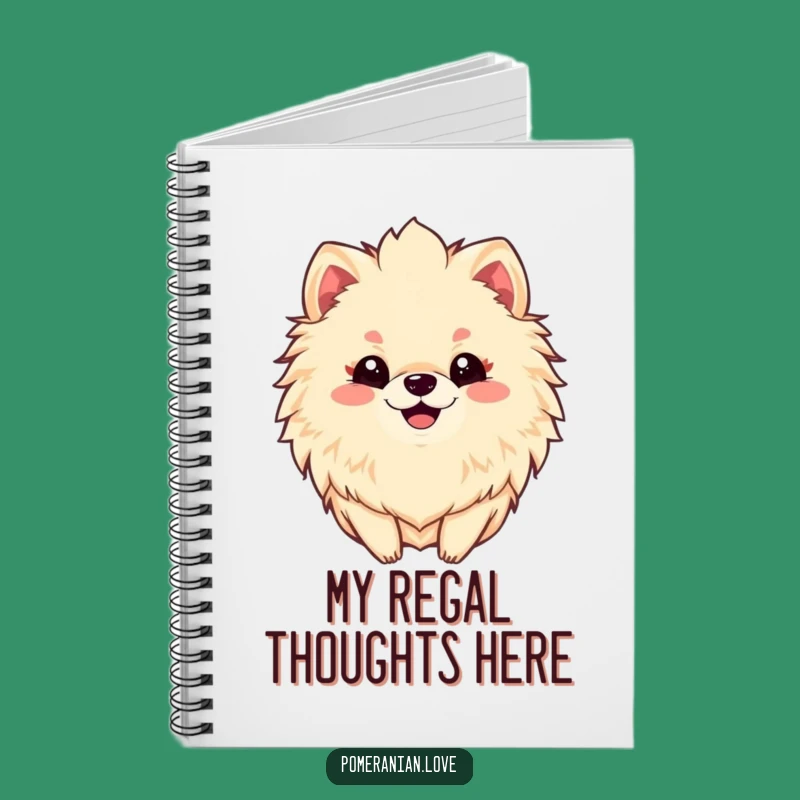 Funny Pomeranian Mane Notebook: Jot Down Ideas With Hilarious Fluffy Dog Style!