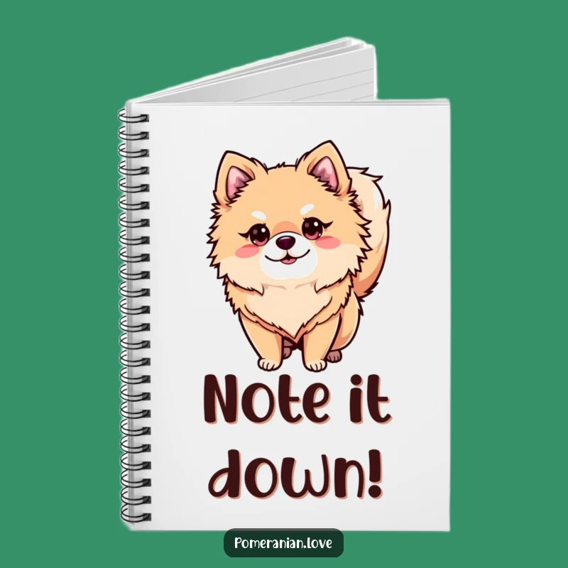 Funny Alert Pomeranian Notebook - Journal for the Observant Dog Lover