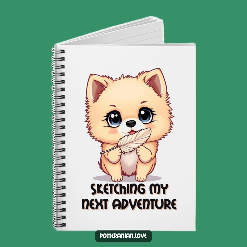 Funny Pomeranian Eyes Notebook: Capture Your Playful Ideas