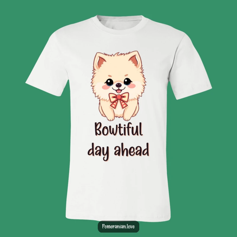 Funny Cheerful Pomeranian T-Shirt - Decked Out Doggo Style Gift