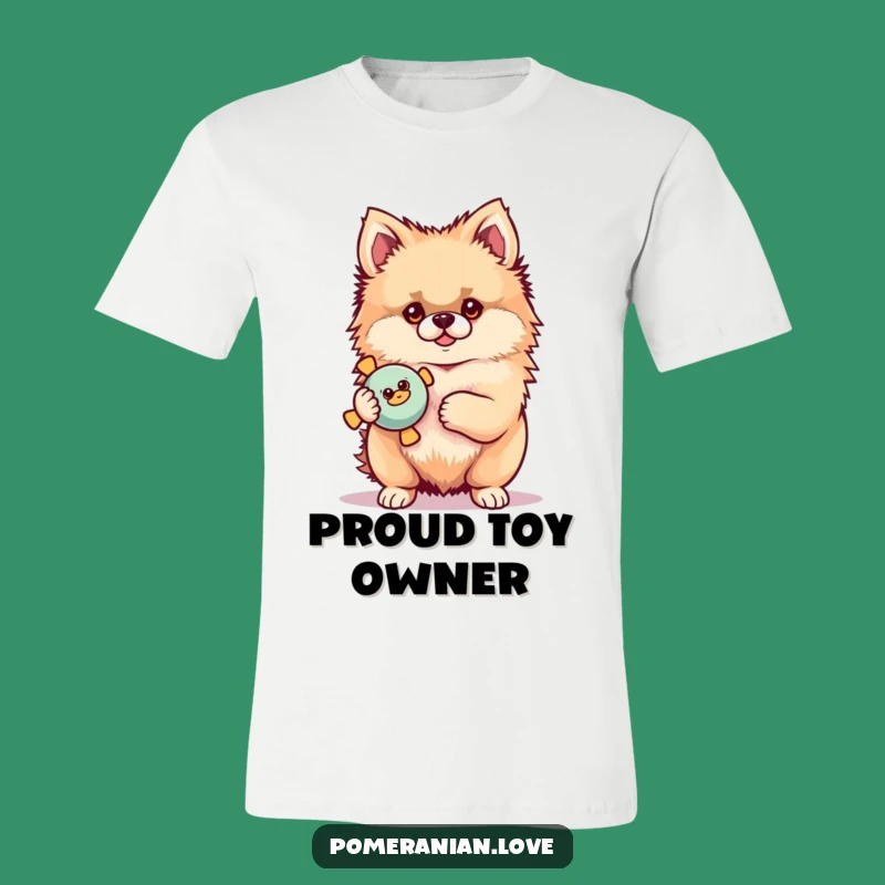 Funny Pomeranian Pride T-Shirt: Show Off Your Favorite Squeaky Toy!